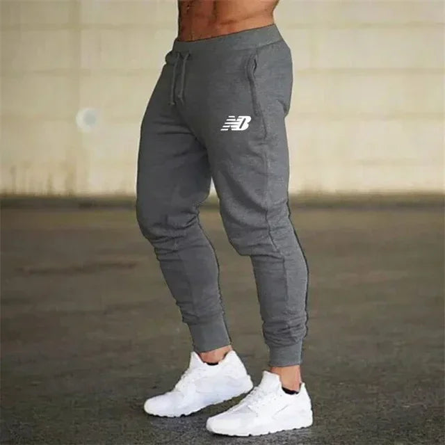 Men's Lightweight Elastic-Waist Jogger Pants