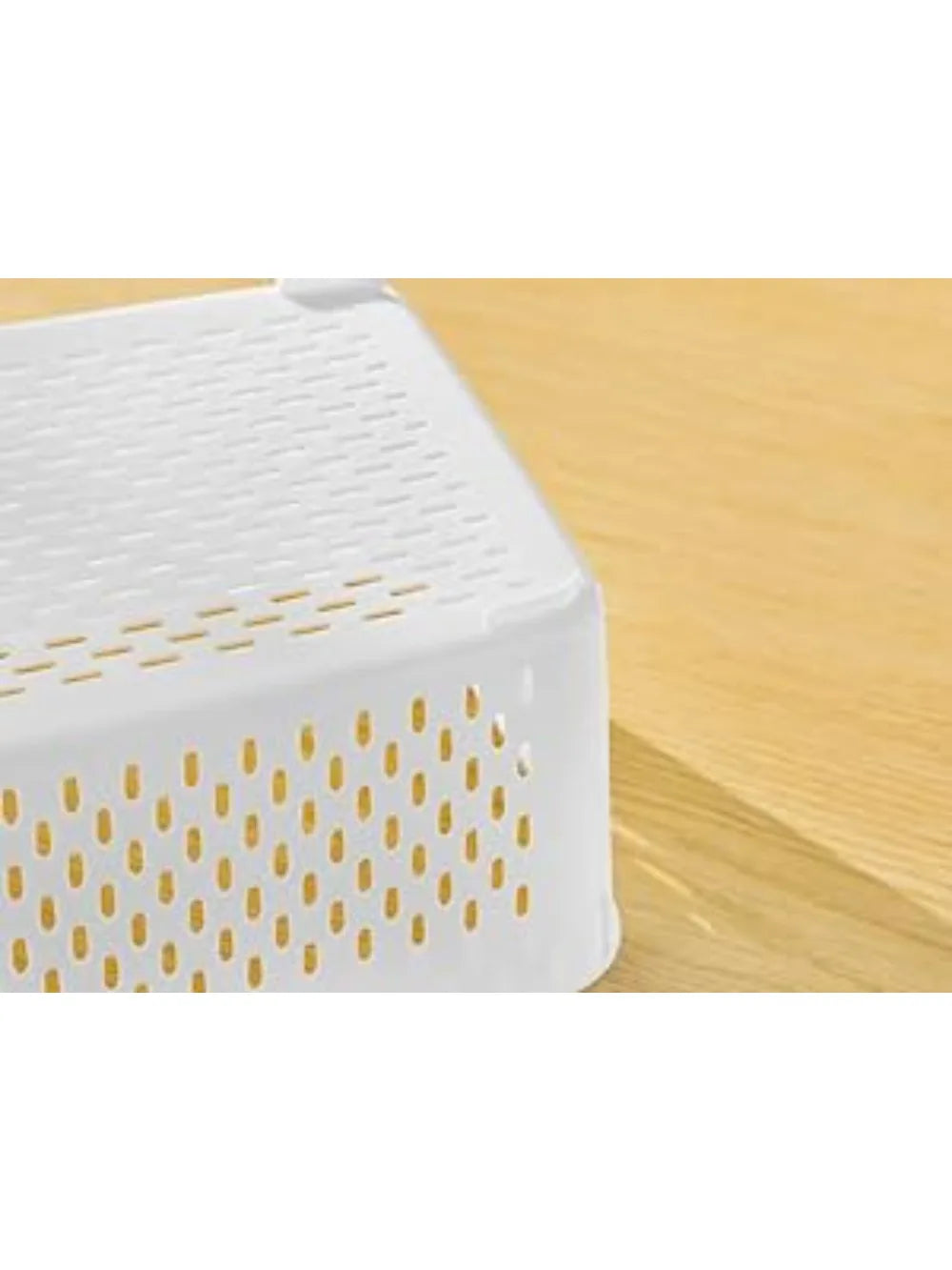 6-Piece Fridge Produce Containers with Drain Baskets & Sealed Lids