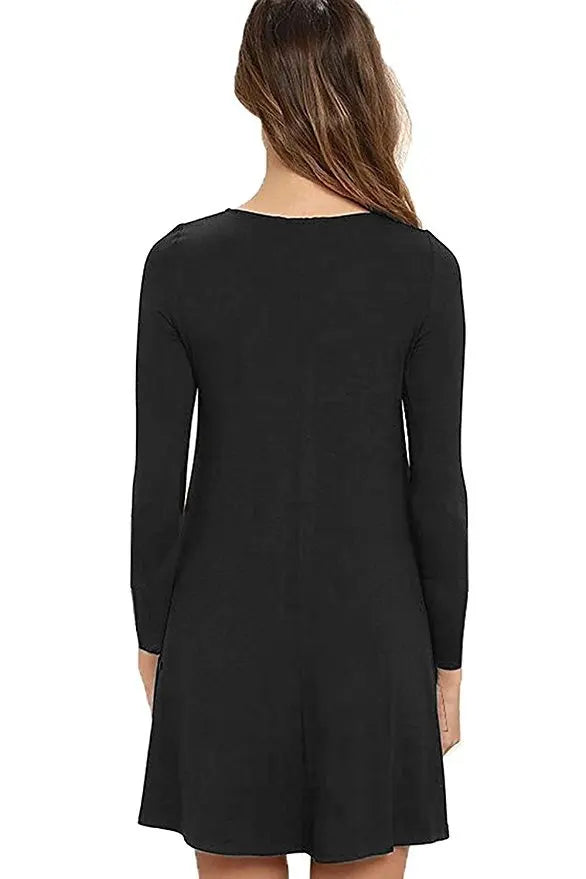 Women's Embroidered A-Line Mini Dress