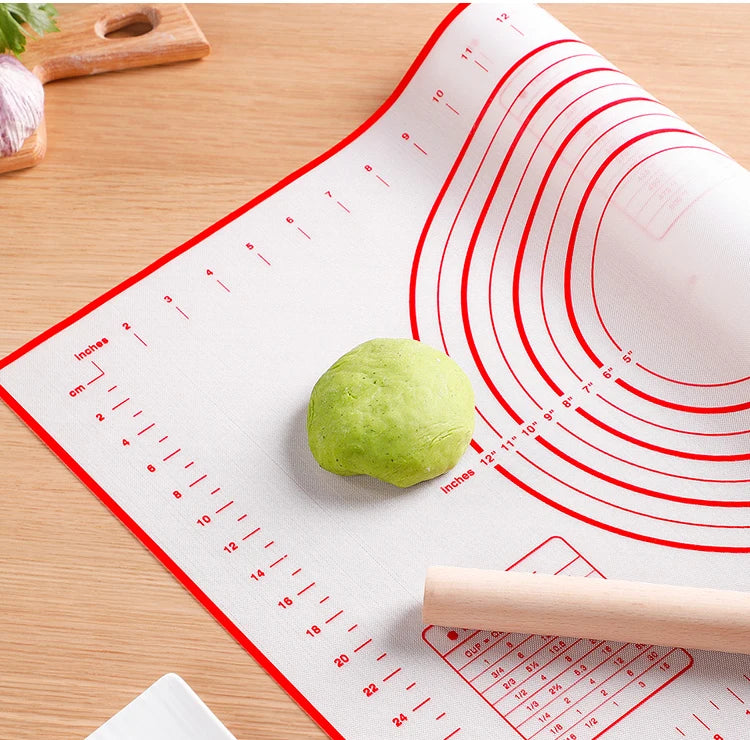 Silicone Baking & Pastry Mat – Non-Stick Dough Rolling Mat