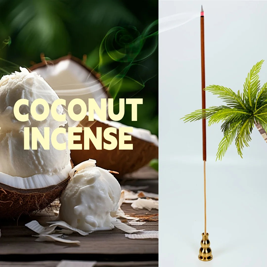 102/202 pieces of natural coconut vanilla scented candles, lasting 30-40 minutes, purify the air, create a fresh atmosphere for the bedroom/living room, suitable for offices, yoga, reading relaxation, and as a creative