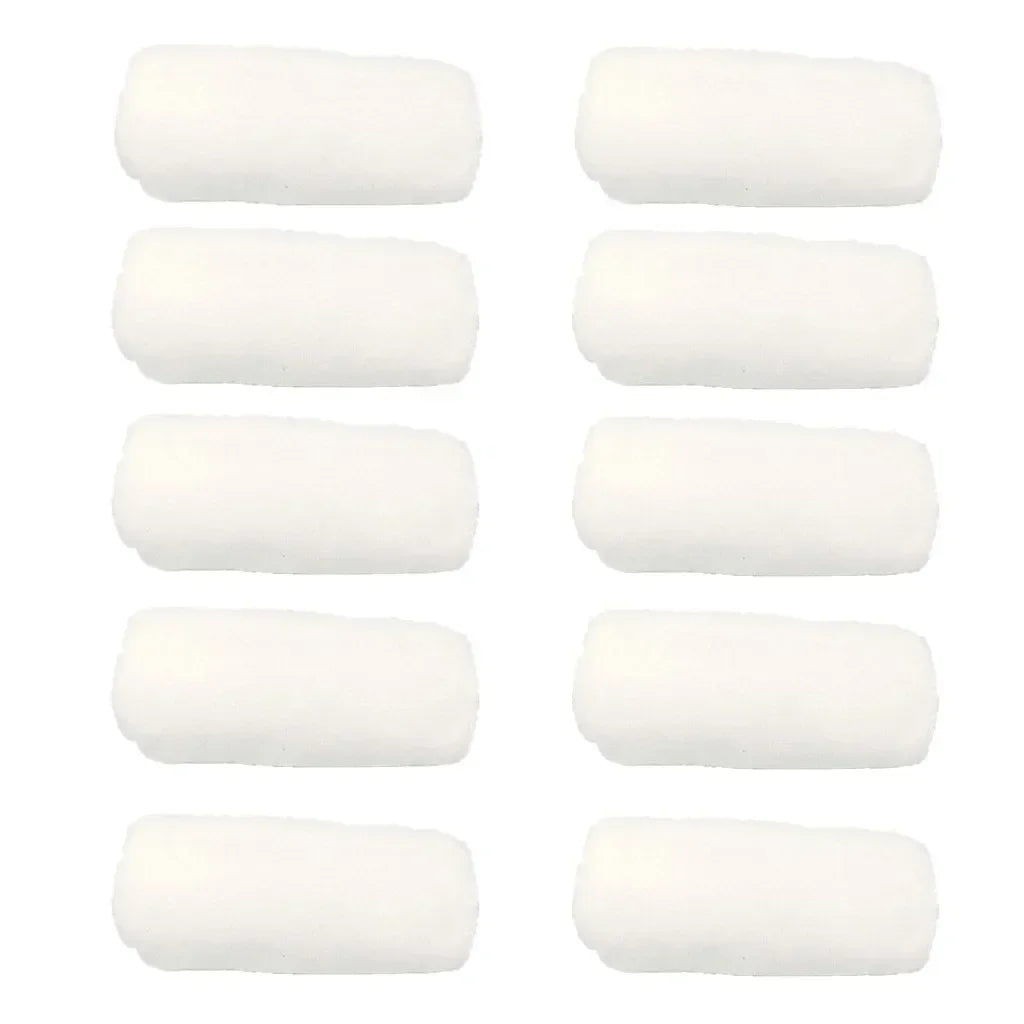 White Microfibre Face Cloths – 25 × 25 cm, 10 to 100 Pack