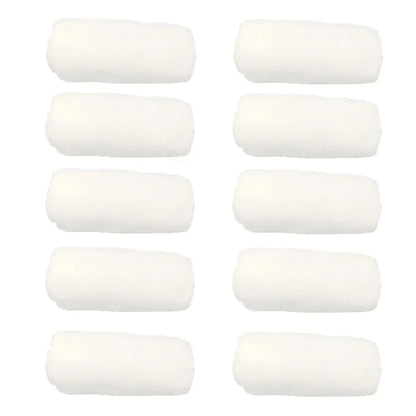 Weiße Mikrofaser-Gesichtstücher – 25 × 25 cm, 10er- bis 100er-Pack
