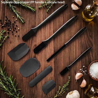 Silicone Kitchen Utensil Set – 6-Piece Spatula & Baking Tools