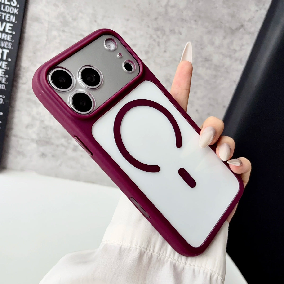 Clear Magnetic Defender iPhone Case