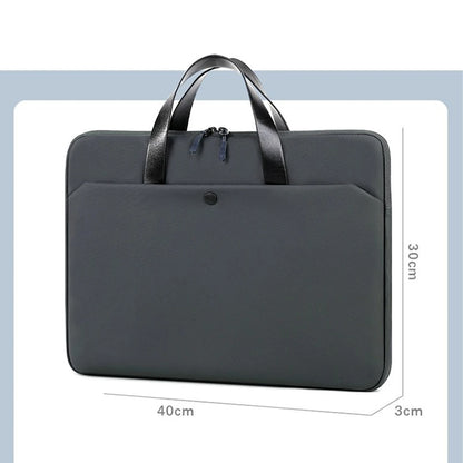 Borsa custodia impermeabile per laptop da 15,6" - Cartella a tracolla per MacBook Air e Pro