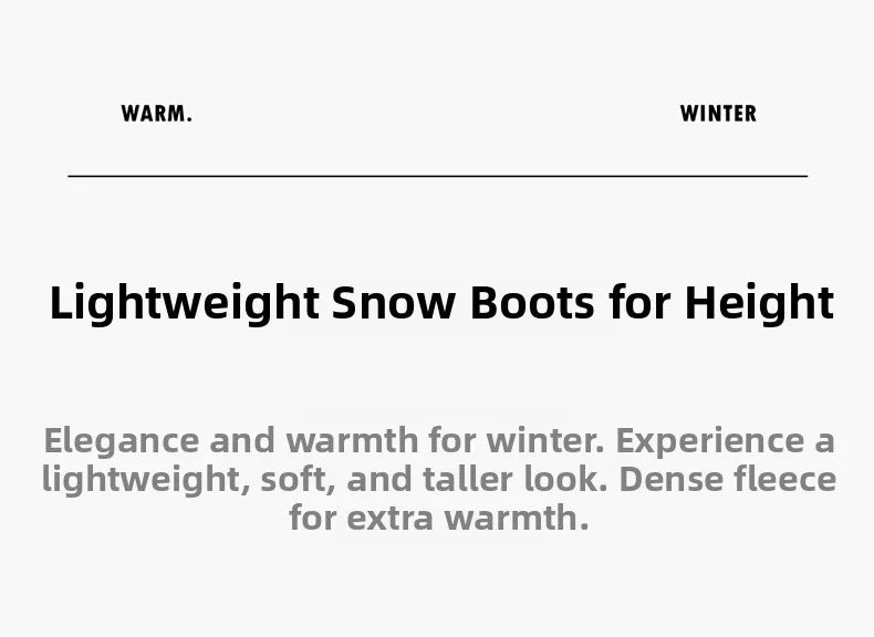 Women's Winter High-Top Fur Lined PU Leather Snow Boots Waterproof Cotton Shoes Warm Fashionable Short Tube EVA Inner Material