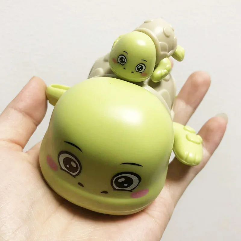 Wind-Up Bath Toys – Swimming Turtle, Duck & Whale for Kids