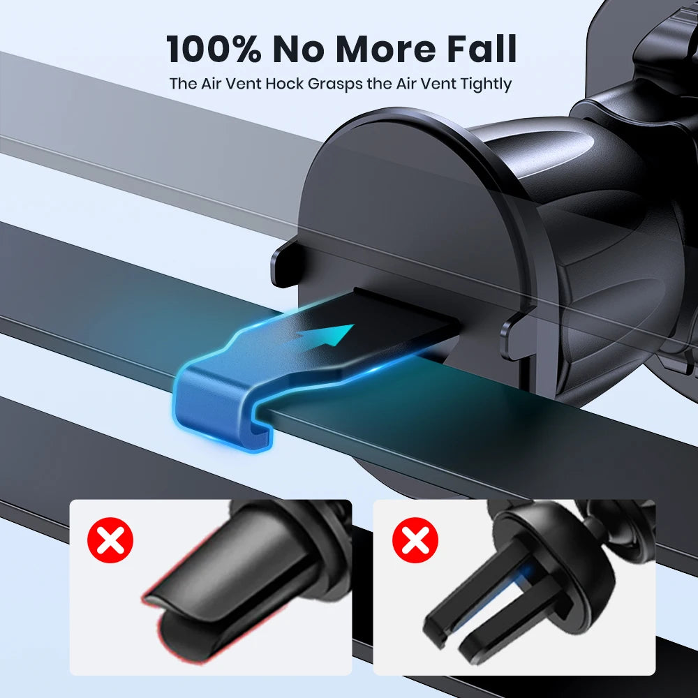 TOPK Magnetic Car Phone Mount – MagSafe-Compatible Air Vent Holder