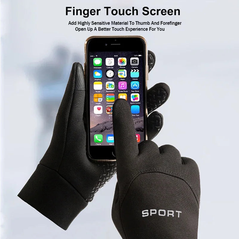 Unisex Windproof Touchscreen Sport Gloves