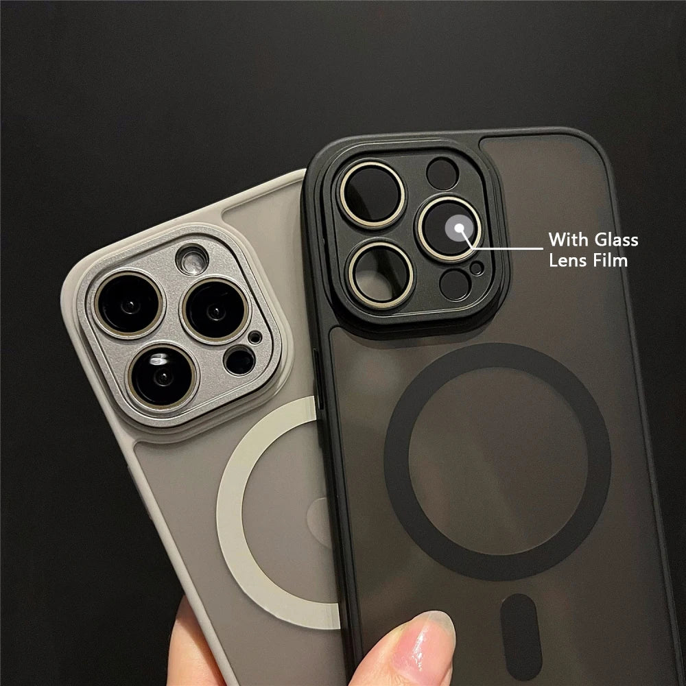 Matte Armour Magnetic iPhone Case