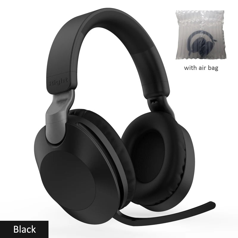 Wireless Bluetooth Over-Ear Headphones – BT 5.1, Built-In Mic, Wired or Wireless