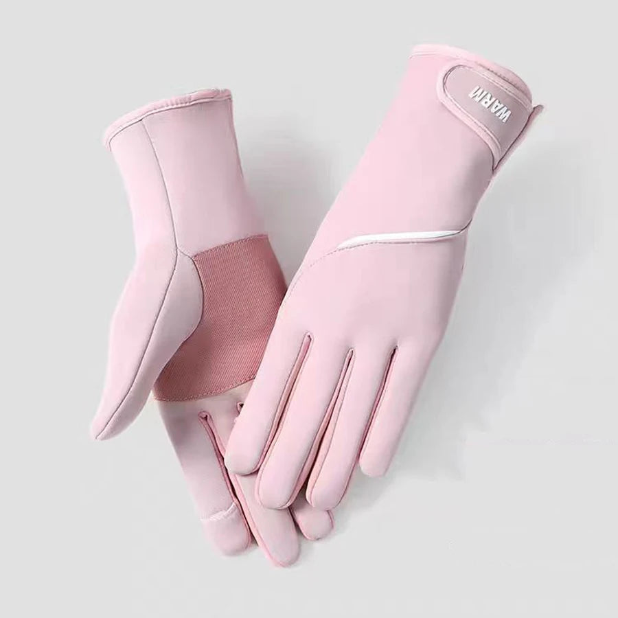 Women's Fleece-Lined Thermal Touchscreen Gloves