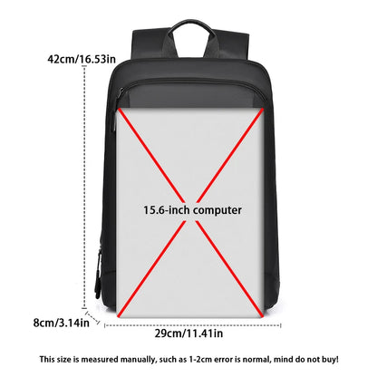 Zaino impermeabile ultraleggero da uomo - Zaino da giorno per laptop da 15,6"