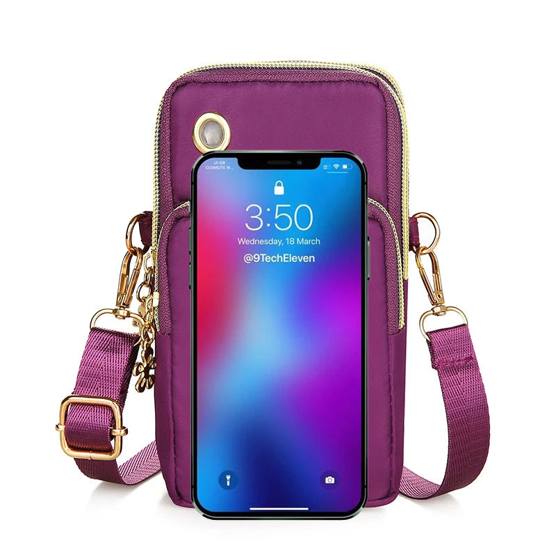 Mini Crossbody Phone Bag – Women's Small Shoulder Pouch