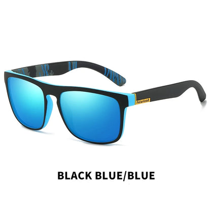 Vintage Polarized Square Sunglasses | UV400 Driving & Fishing Shades