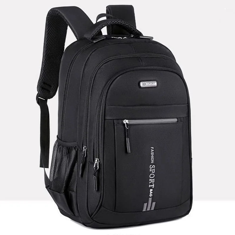 Unisex Business Travel Laptop Backpack - Multi-Compartment Large Capacity Work Bag