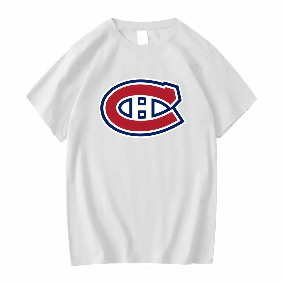 Montreal Canadiens Logo T-Shirt | Vintage Washed Unisex Fan Tee