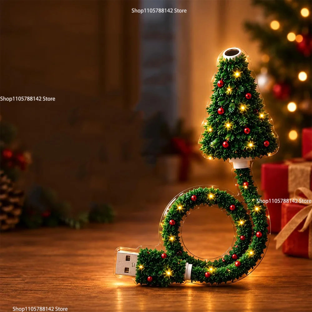 Christmas Tree Night Light Projector – Ceiling & Wall Decor