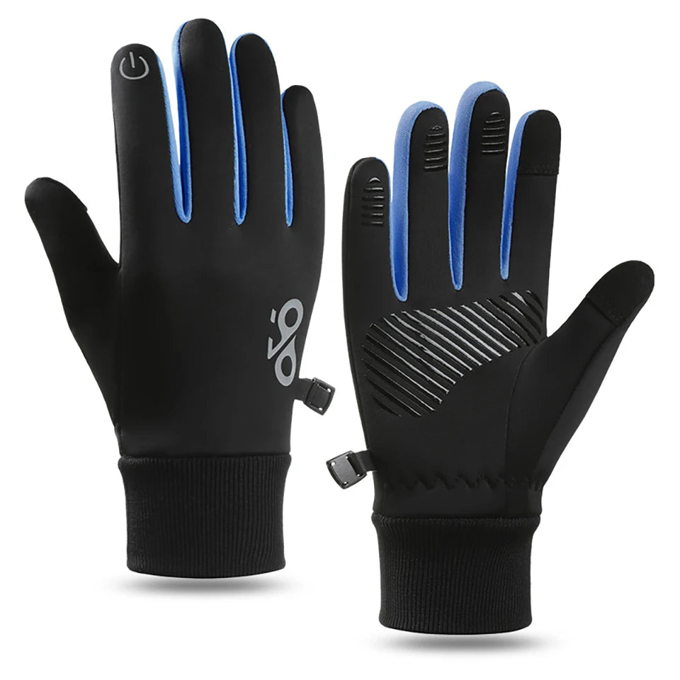 Kids' Thermal Touchscreen Sports Gloves – Anti-Slip (Ages 6–16)