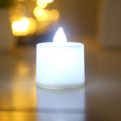 Flammenlose LED-Teelichter | Batterien inklusive | Warmes oder weißes Licht | 1er-, 6er- oder 12er-Pack | Deko für Hochzeit & Party