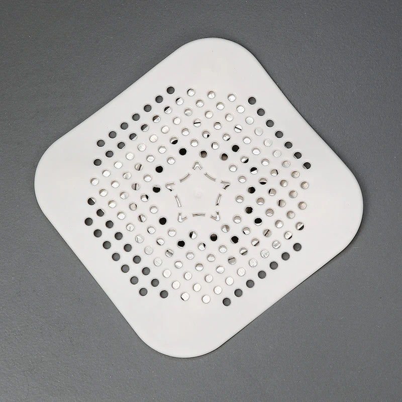 Silicone Floor Drain Hair Catcher | Anti-Clog Shower Stopper