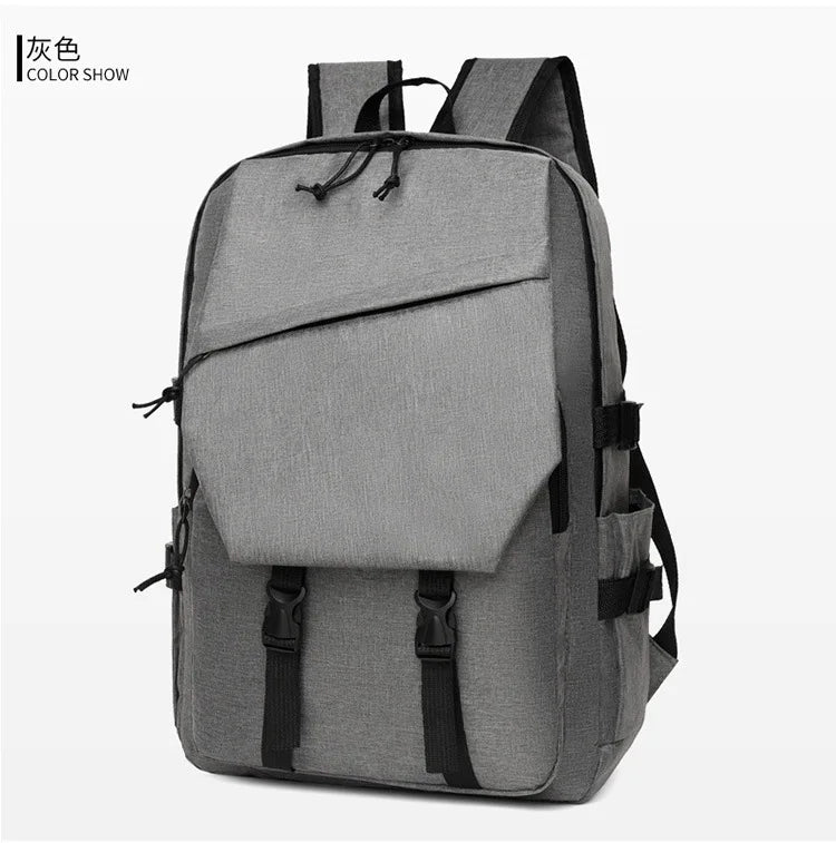 Multi-Functional Student Laptop Backpack - Large Capacity Commuter School Bag