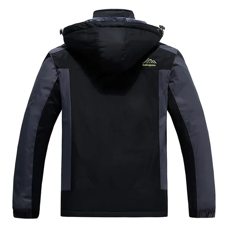 New Winter Men's Down Jacket, Red Sports Casual Coat, Blue Waterproof Jackets (This Jacket Has A Thinner Version Available)