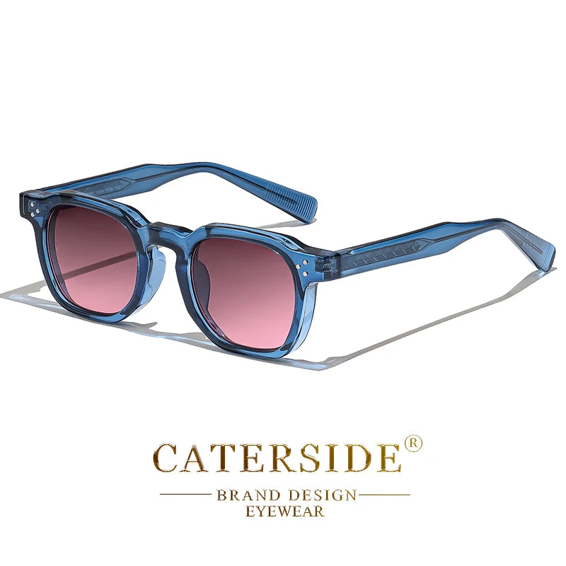 Caterside Fashion Sunglasses – Square Frame UV400 for Men & Women | Travel, Party & Festival