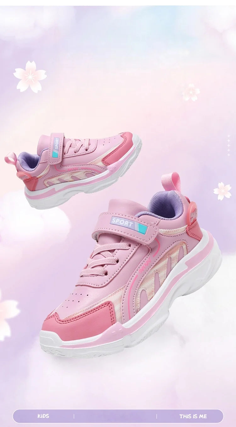 Girls' PU Sneakers