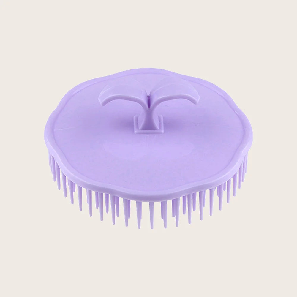 Silicone Scalp Massager – Shampoo Brush for Hair Washing