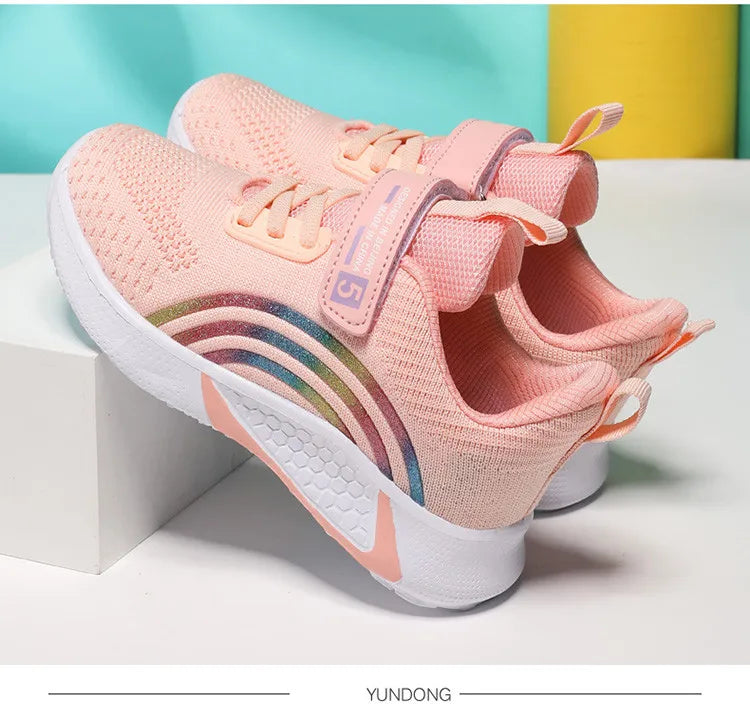 Girls' Mesh Running Sneakers