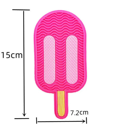 Lick Mat for Cats & Small Dogs – Suction-Cup Slow Feeder