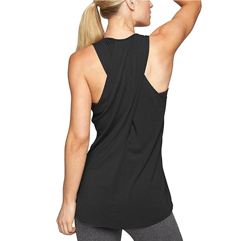 Women's Loose Racerback Workout Tank Top
