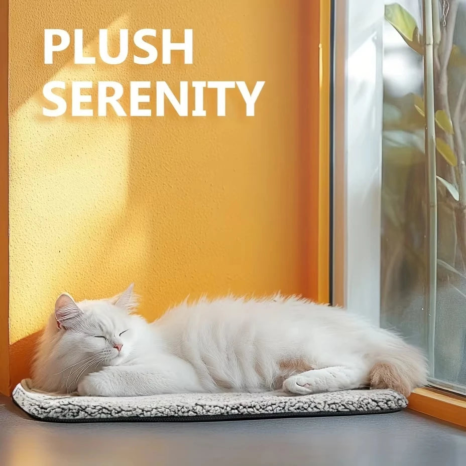 Tapis auto-chauffant pour animaux – Coussin thermique sans branchement pour chats et petits chiens, 60 × 48 cm