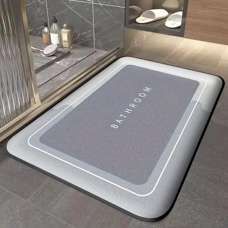 Polyester Absorbent Bathroom & Entry Mat