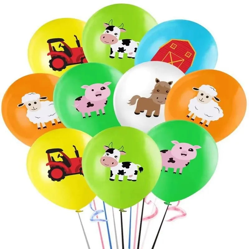 Farm-Themed Kids' Party Decorations & Tableware