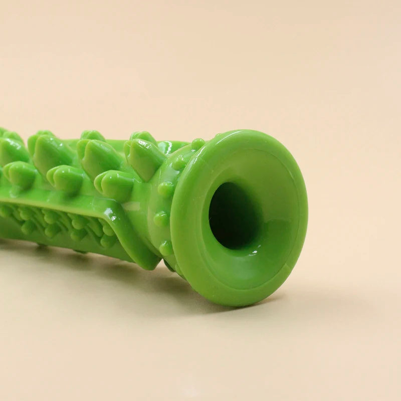 Dog Toothbrush Chew Toy Stick Soft Rubber Molar Interactive Dogs Toys For Small Dogs Durable Chewing Leakage Food Toy