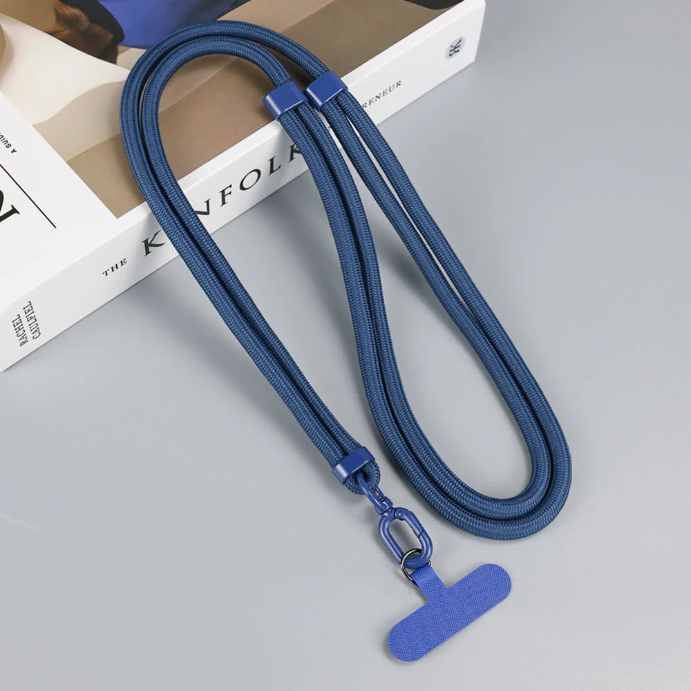 Crossbody Phone Lanyard – Adjustable Braided Phone Strap