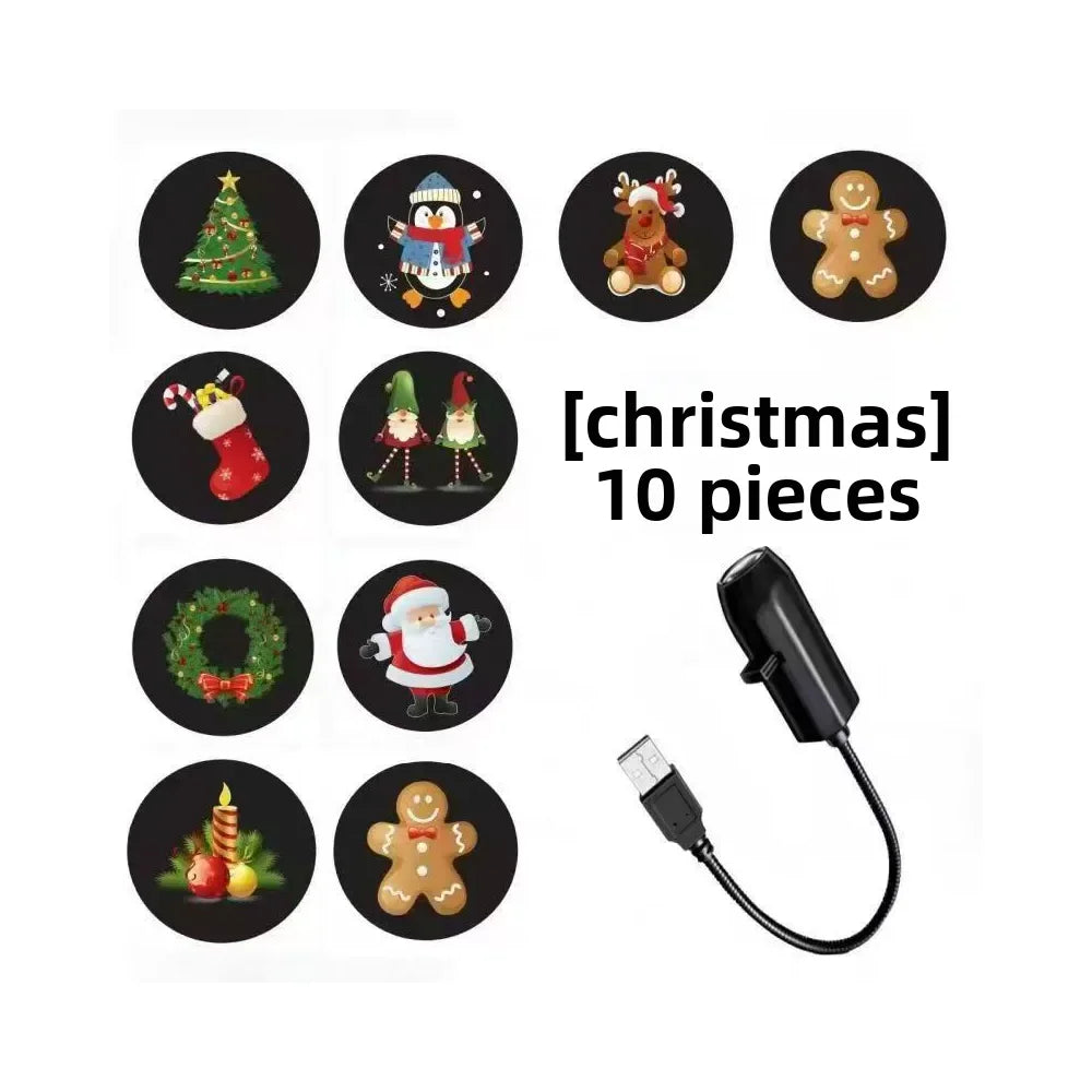 Christmas Tree Night Light Projector – Ceiling & Wall Decor