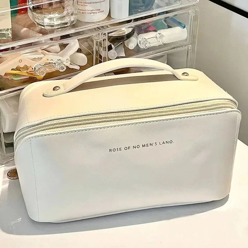 Makeup Organizer Bag – Luxury Toiletry Kit & Cosmetic Travel Case for Women
