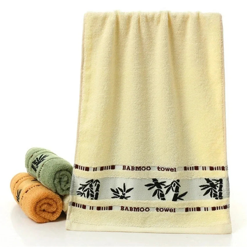Bamboo Fibre Hand Towels – Soft 34 × 74 cm Towels, 1, 2 or 4 Pack