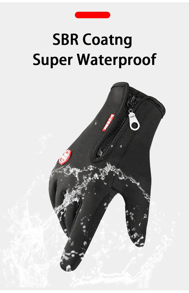 Unisex Non-Slip Windproof Touchscreen Gloves