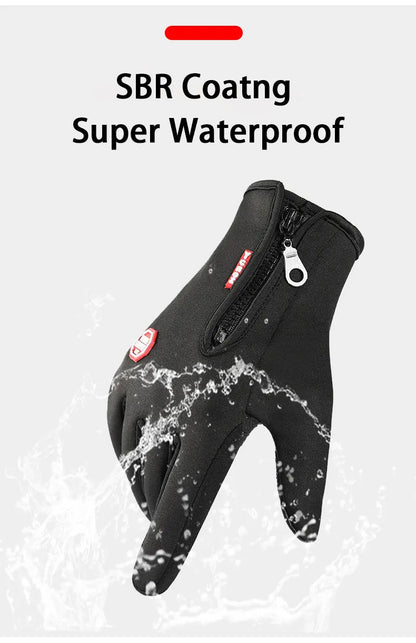 Unisex rutschfeste, winddichte Touchscreen-Handschuhe