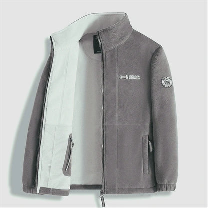 FGKKS Herren-Freizeitsjacke mit Reißverschluss