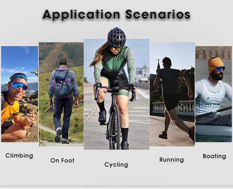 Photochromic Cycling Glasses – UV400 Sports Sunglasses for Men & Women | Bike, Hiking & Outdoor