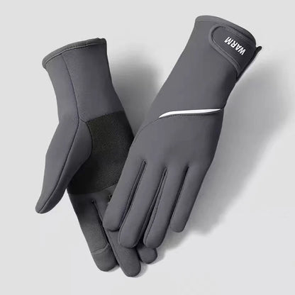 Guantes táctiles térmicos con forro polar para mujer