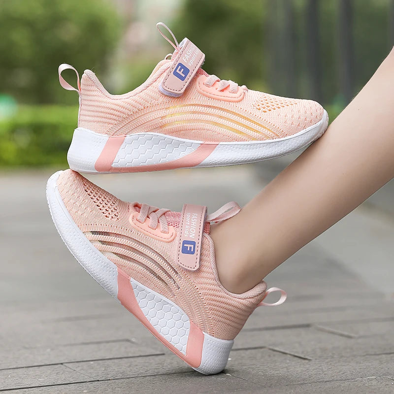 Girls' Mesh Running Shoes