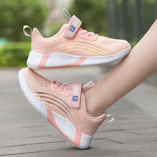 Girls' Mesh Running Shoes