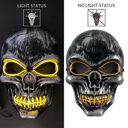 Leuchtende LED-Piratenkapitänmütze – leuchtender Dreispitz-Kostümhut für Halloween & Partys
